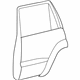 Toyota 67003-60560 Door Shell, Passenger Side