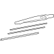 Toyota 85242-0A030 Wiper Blade, Rear