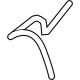 Toyota 90068-33355 Hose, Rear Washer (From Joint To Nozzle), Rubber