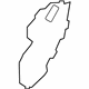 Toyota 67841-02321 Water Shield, Passenger Side