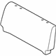 Toyota 71603-52N60-B2 Seat Back, Rear