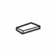 Toyota 66416-52020 Headliner Pad, Passenger Side
