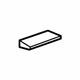 Toyota 66415-52040 Headliner Pad, Passenger Side