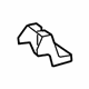 Toyota 72137-02080 Track Cover, Outer