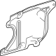 Toyota 51443-62010 Side Shield, Rear Passenger Side