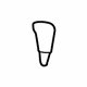 Toyota 33504-22170-B1 Shift Knob, Center GRAY