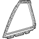 Toyota 68188-62010 Glass Weatherstrip, Passenger Side