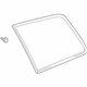 Toyota 62710-48110 Quarter Glass, Gray, Passenger Side