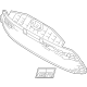 Toyota SU003-09258 Grille Assembly