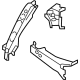 Toyota SU003-09133 Apron Extension, Front Passenger Side