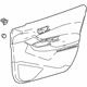 Toyota 67610-10A00-B0 Door Trim Panel, Gray, Passenger Side
