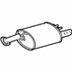 Toyota 17440-0P140 Muffler, Driver Side