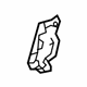 Toyota 67857-0E040 Divider Seal Protector, Passenger Side