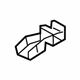 Toyota 57802-06040 Rear Reinforcement, Driver Side