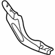 Toyota 51793-04010 Running Board Mount Bracket, Passenger Side