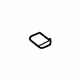 Toyota 63479-0E040 Mount Bracket Retainer, Front