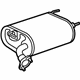 Toyota 17430-0P290 Rear Muffler, Passenger Side