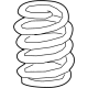 Toyota 48231-0E810 Spring, Rear