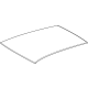 Toyota 63215-42020 Trim Ring, Upper