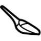 Toyota 62524-0A070 Upper Molding Pad, Driver Side