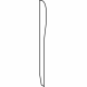 Toyota 58743-04030 Side Panel Protector, Passenger Side