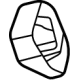 Toyota 77378-0E010 Lock Cover