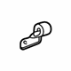 Toyota 88718-2D160 Discharge Hose Clamp