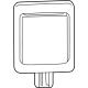 Toyota 882B1-48020 Sensor, Front Side Rada