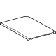Toyota 63201-0C040 Sunroof Glass, Rear