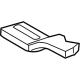 Toyota 87216-10010 Duct, Air, Rear, Passenger Side