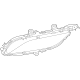 Toyota 81541-48011 Lens & Housing, Driver Side