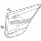 Toyota 67630-06F62-A2 Door Trim Panel, Passenger Side