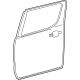 Toyota 67113-04040 Outer Panel, Passenger Side