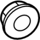 Toyota 90118-WA237 Motor & Linkage Nut
