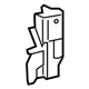Toyota 52143-02050 Side Support Mount Bracket, Passenger Side