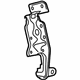 Toyota 86211-08050 Radio Bracket, Driver Side