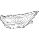 Toyota 81130-42A12 Headlamp Assembly, Passenger Side