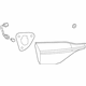 Toyota 81580-02B60 Backup Lamp Assembly, Passenger Side