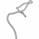Toyota 90068-33072 Washer Hose, Front
