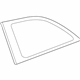 Toyota 62711-52300 Quarter Glass, Passenger Side