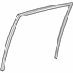 Toyota 68142-0R051 Run Channel, Passenger Side