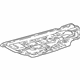 Toyota 51444-06010 Under Cover, Rear Driver Side
