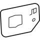 Toyota 81584-62010 Combination Lamp Gasket, Passenger Side