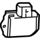 Toyota 87165-36010 Blower Motor Resistor, Rear