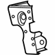 Toyota 86211-52350 AM/FM Cd Mount Bracket, Passenger Side