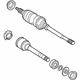 Toyota 43410-06252 Axle Assembly, Passenger Side