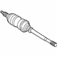 Toyota 43460-09650 Outer CV Joint, Passenger Side