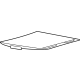 Toyota 62791-30020 Molding, Upper Passenger Side