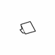 Toyota 64827-12020 Lift Gate Glass Clip