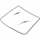 Toyota 56111-47020 Windshield, Front